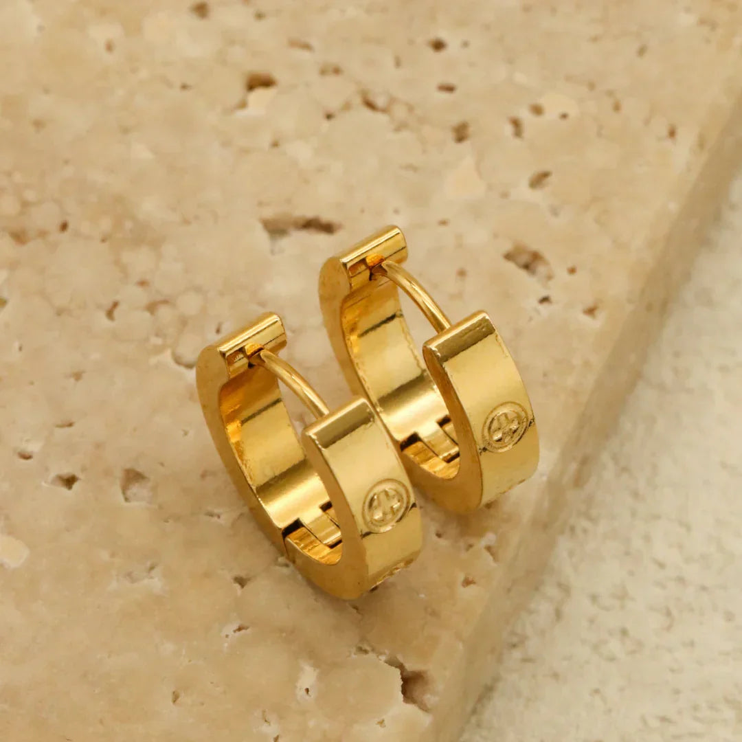 Gold Necklace, Bracelet and Earrings Set