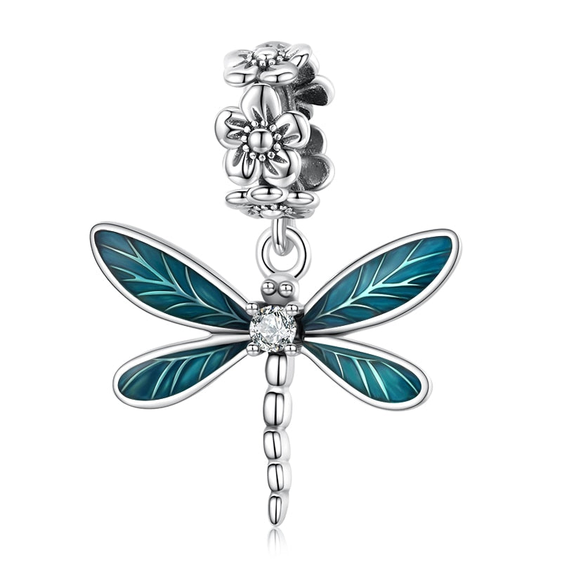 Insect Charms Collection in 925 Silver