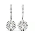 Eternity Earrings with Cubic Zirconia