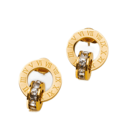 Imperial Earrings with Cubic Zirconia