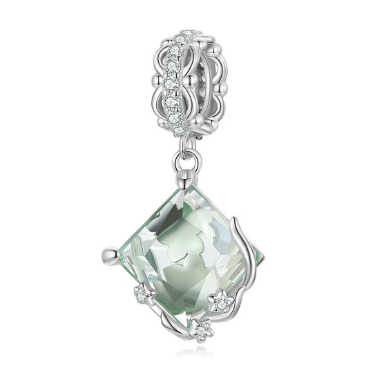 Charms Green Stones Collection - 925 Silver