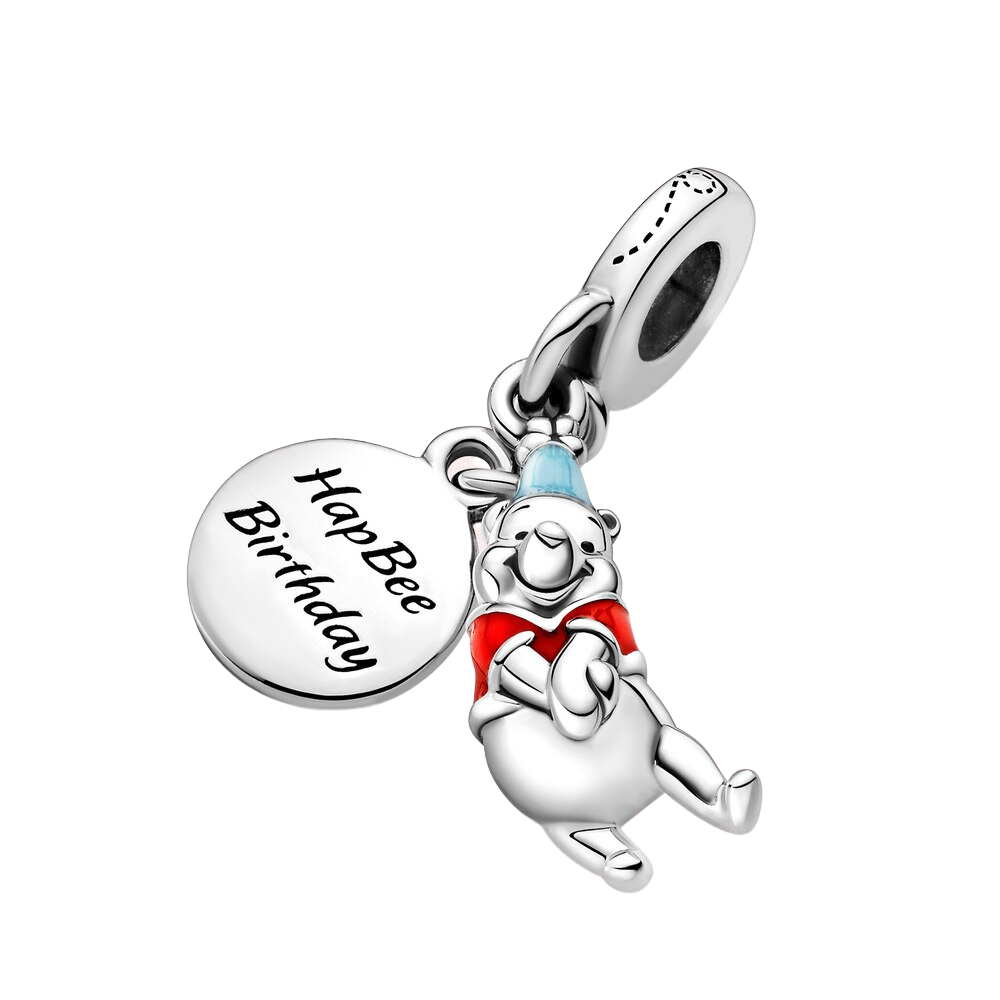 Winnie the Pooh Character Collection Charms - 925 Silver