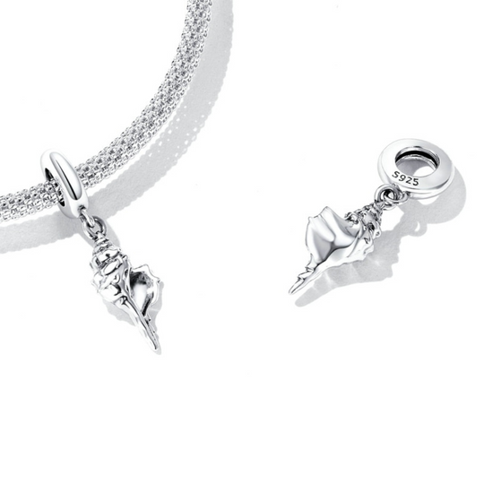 Sea Shell Charm - 925 Silver
