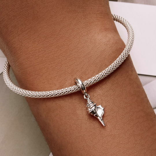 Sea Shell Charm - 925 Silver